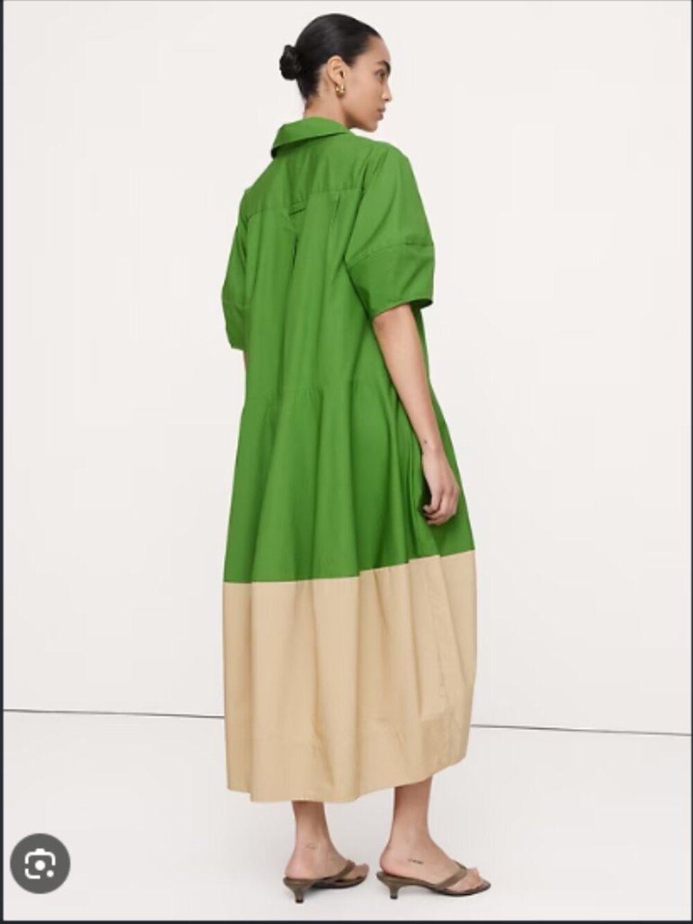 Banana Republic Cotton Poplin Shirt Dress